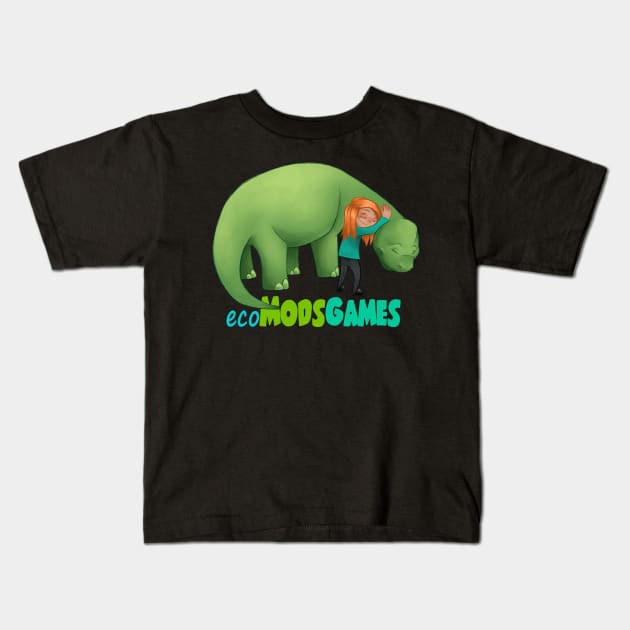 Hug A Friend! - Bronto With Girl Edition - With Extra Love Kids T-Shirt by eco